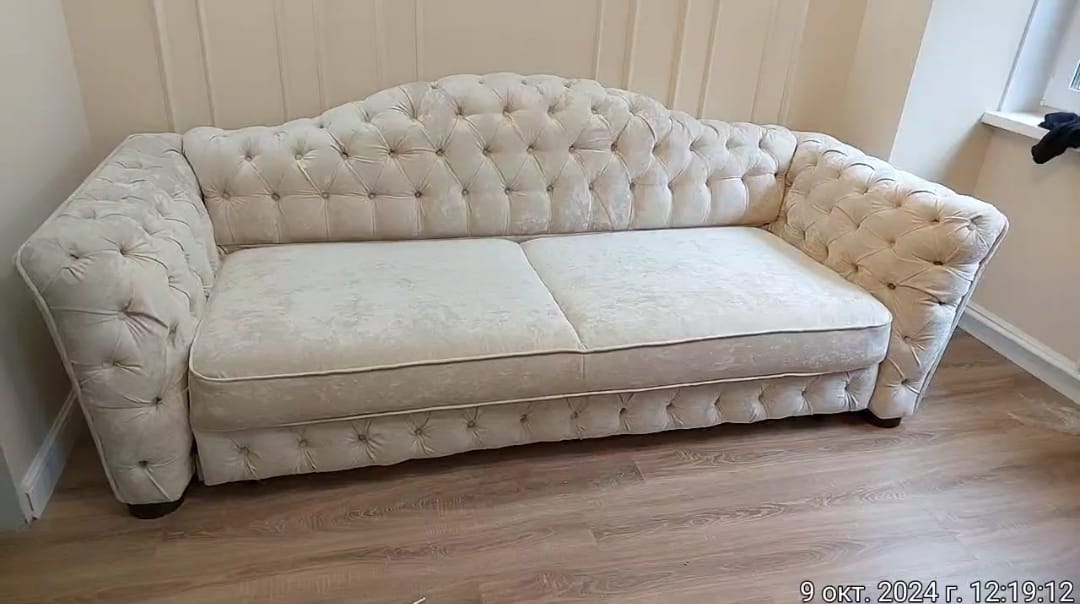 Замена обивки дивана на дому. Североморск